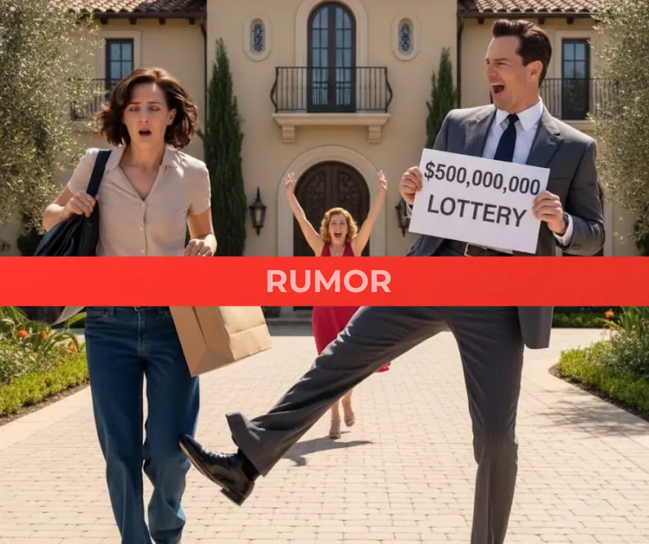 Fact Check: My Husband Won $500M and Replaced Me—But the Lottery Records Exposed Everything