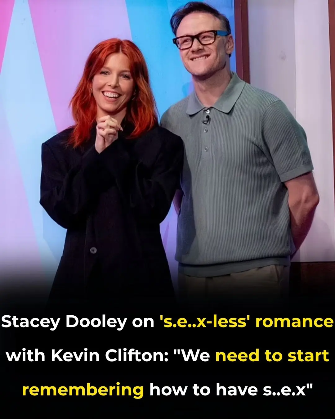👨‍👩‍👧 Stacey Dooley Candidly Discusses Post-Baby Sex Life With Kevin Clifton: 'We Need to Start Remembering How to Have Sex'