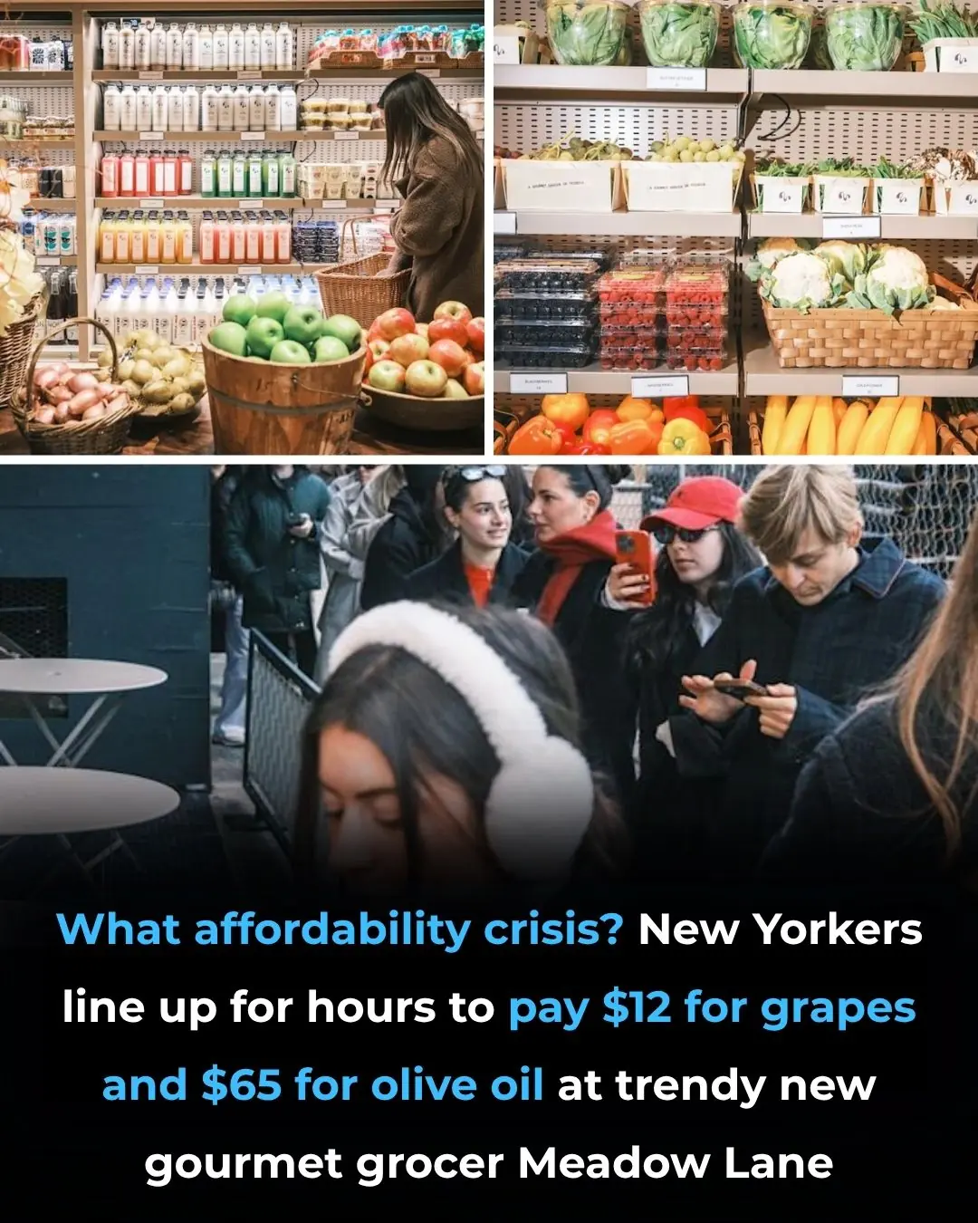 🍎🤑 A Tale of Two New Yorks: TriBeCa’s New Luxury Grocer Defies Affordability Crisis
