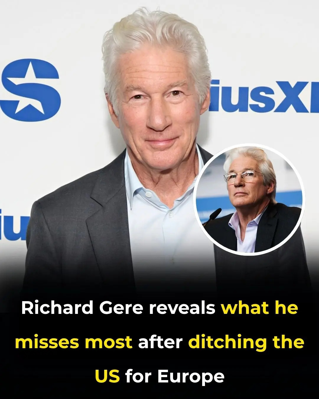 🇪🇸 Richard Gere Ditching the US for Spain: What the Star Misses Most About NYC After Relocation