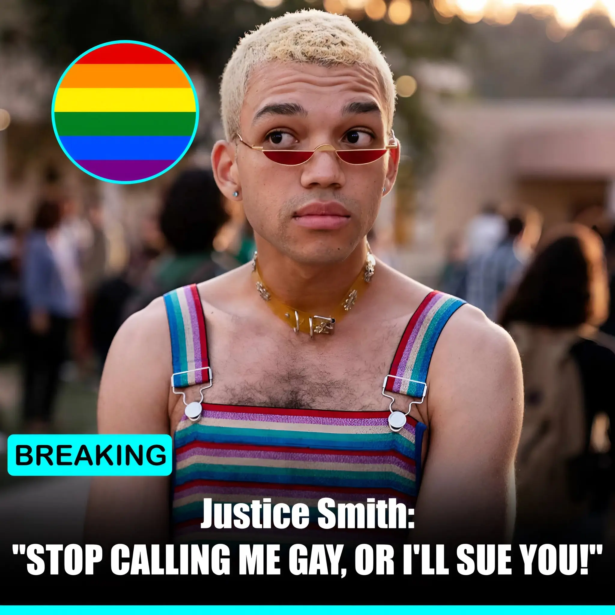 Justice Smith’s Viral Line About Being “Gay” Is Deeper Than It Sounds