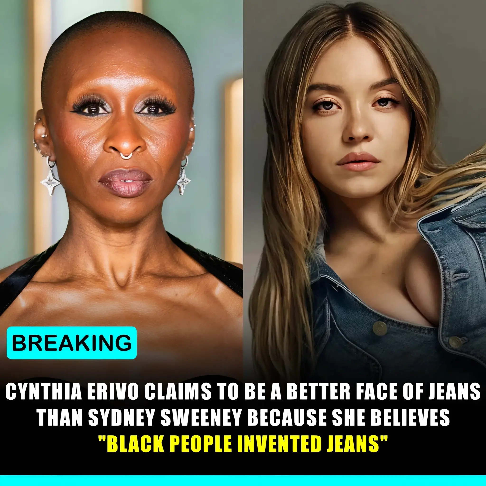 The Denim Divide: Cynthia Erivo’s Controversial Claim and the Sydney Sweeney Jeans Backlash